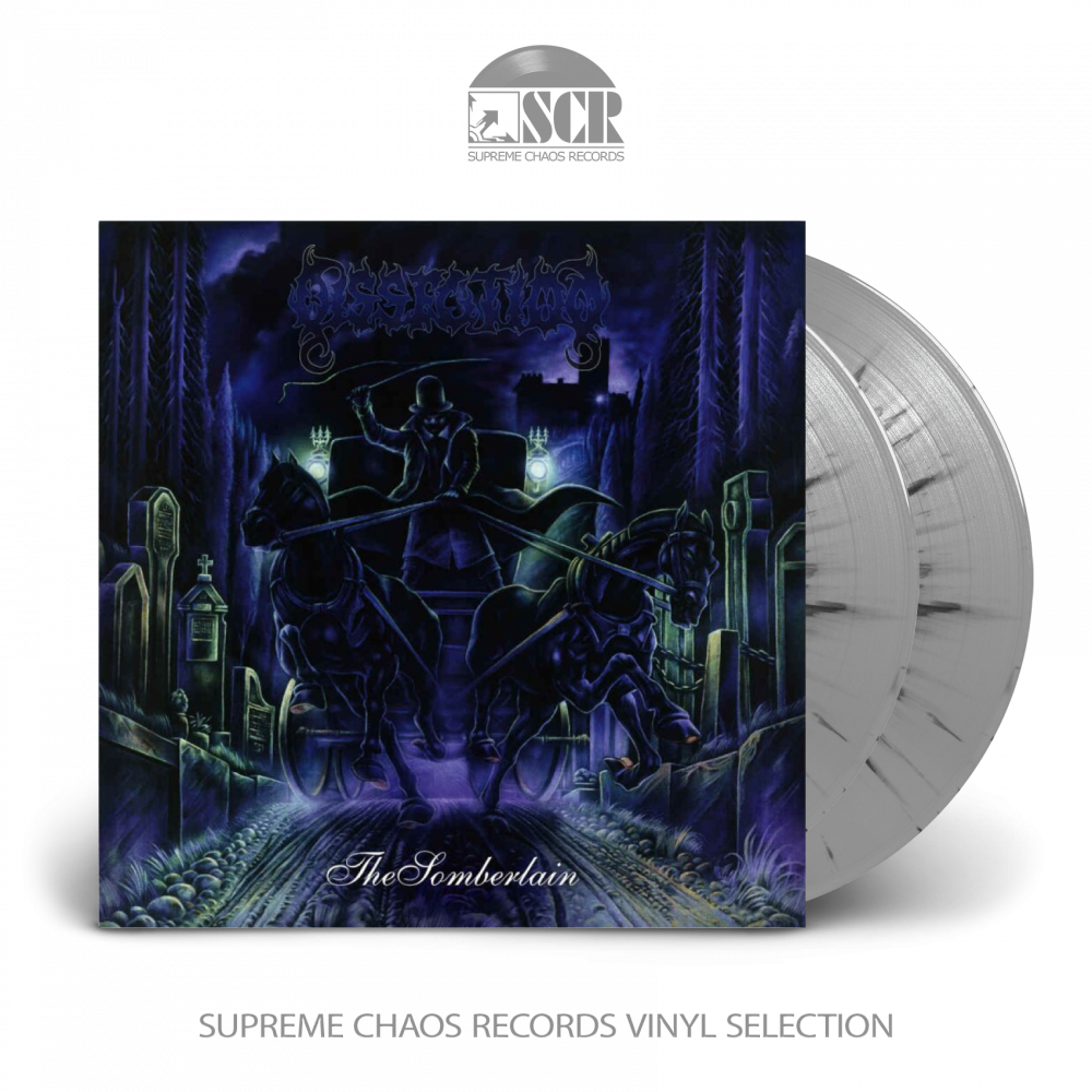 DISSECTION - The Somberlain · SILVER/BLACK DLP DISSECTION - The Somberlain · SILVER/BLACK DLP (Black Metal Vinyl)
