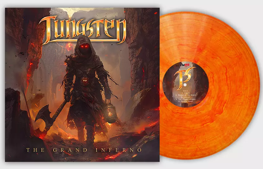 TUNGSTEN · The Grand Inferno | BRIMSTONE EMBER LP TUNGSTEN · The Grand Inferno | BRIMSTONE EMBER LP (Heavy Metal Vinyl)
