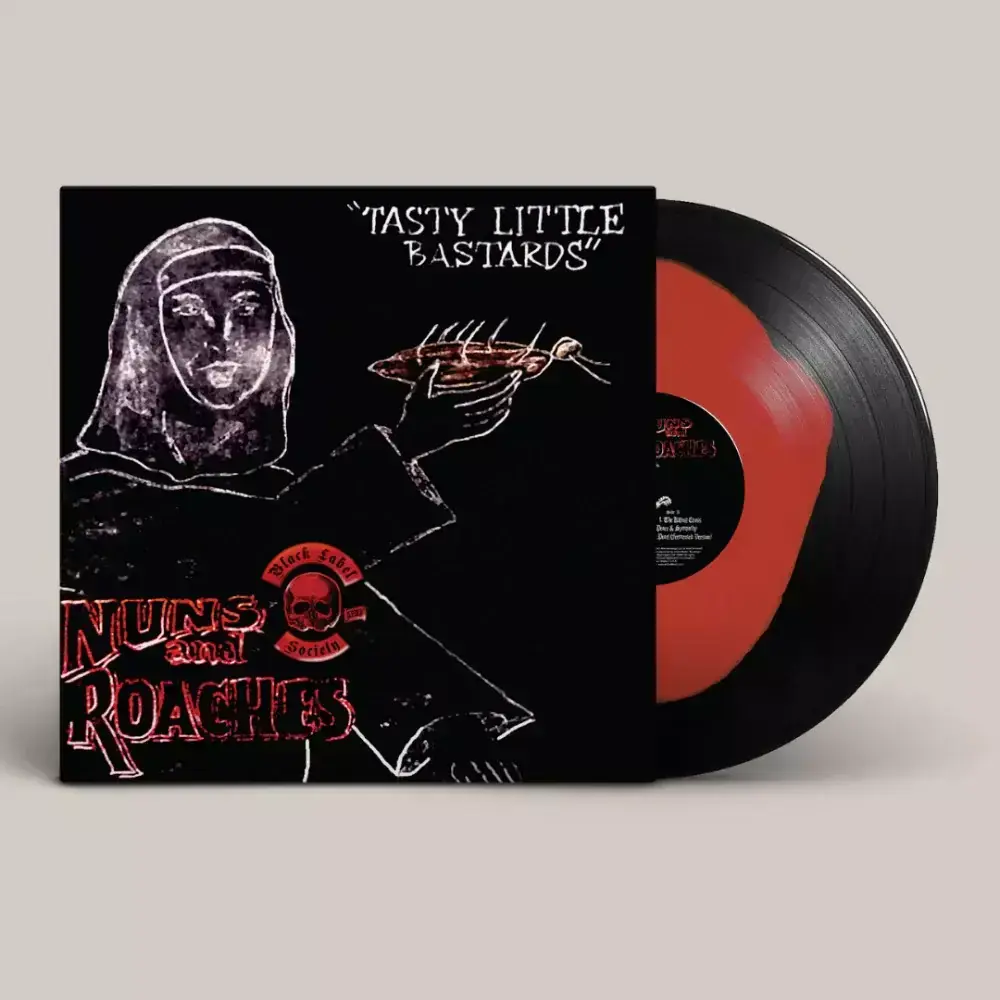 BLACK LABEL SOCIETY · Nuns And Roaches-Tasty / Little Bastards | RED/BLACK LP BLACK LABEL SOCIETY · Nuns And Roaches-Tasty / Little Bastards | RED/BLACK LP (Heavy Metal Vinyl)