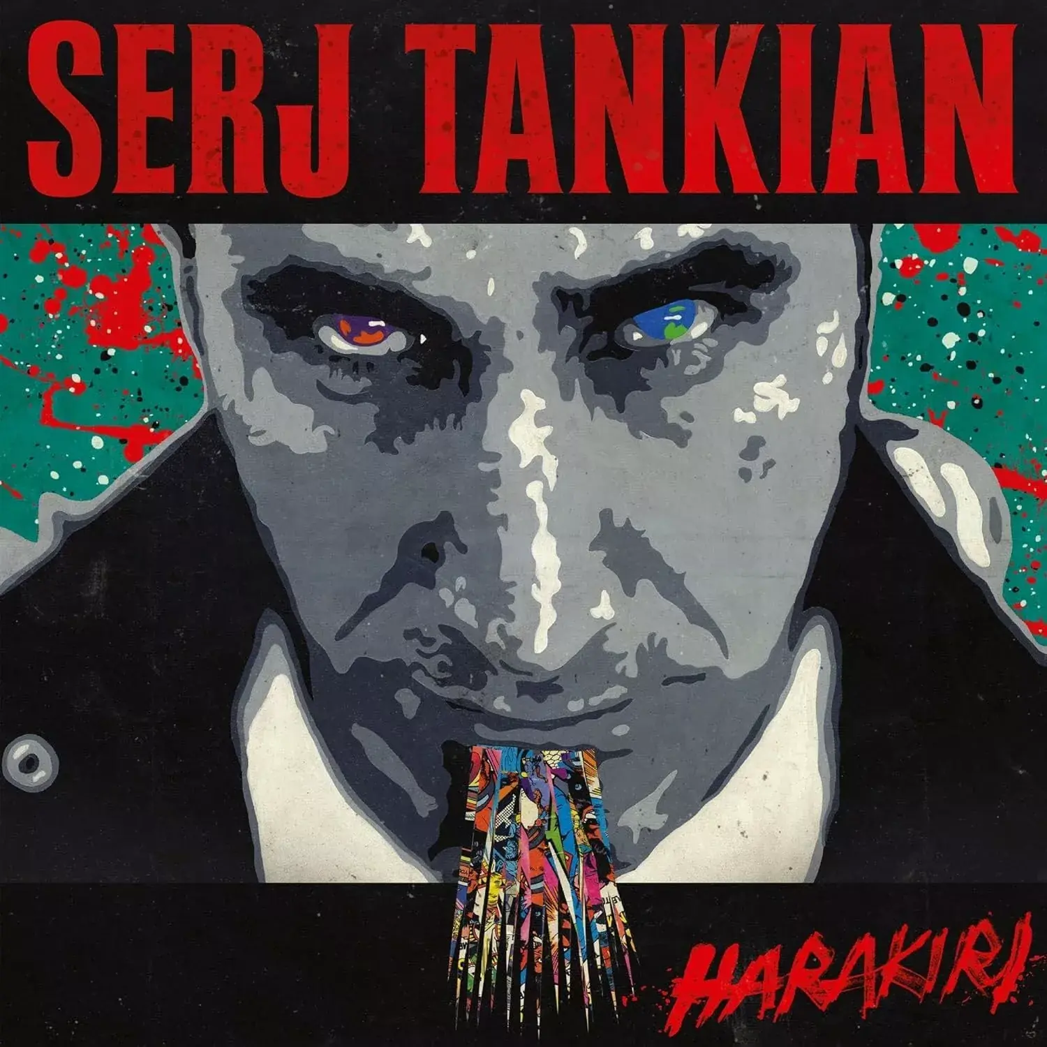SERJ TANKIAN - Harakiri · TRANSPARENT ROT LP · Bild 1 SERJ TANKIAN - Harakiri · TRANSPARENT ROT LP (Alternative Metal Vinyl) · Bild 1