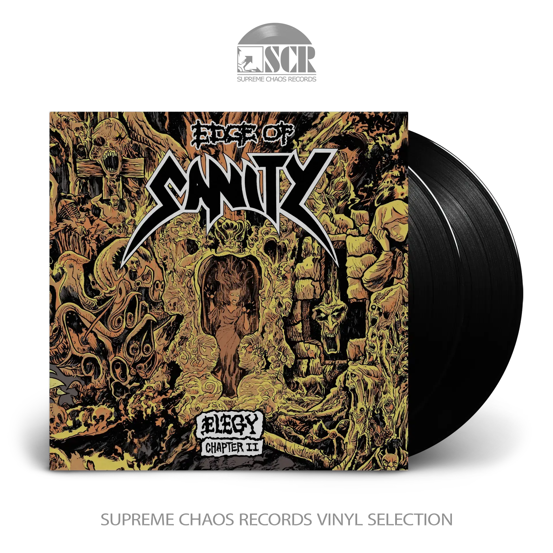 EDGE OF SANITY · Elegy - Chapter II (Demos Comp.) | BLACK 2LP EDGE OF SANITY · Elegy - Chapter II (Demos Comp.) | BLACK 2LP (Melodic Death Metal Vinyl)