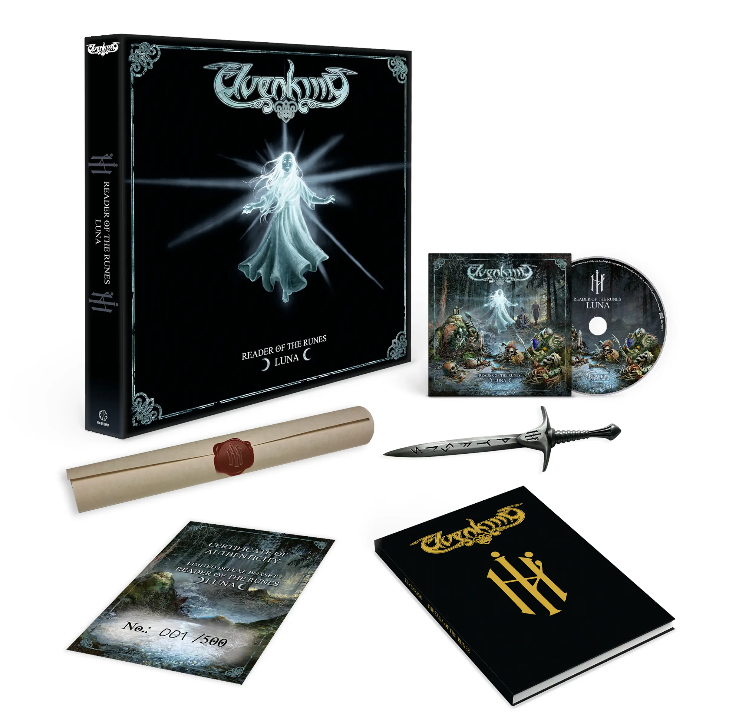 ELVENKING - Reader Of The Runes-Luna · CD BOXSET (Heavy Metal CDs)
