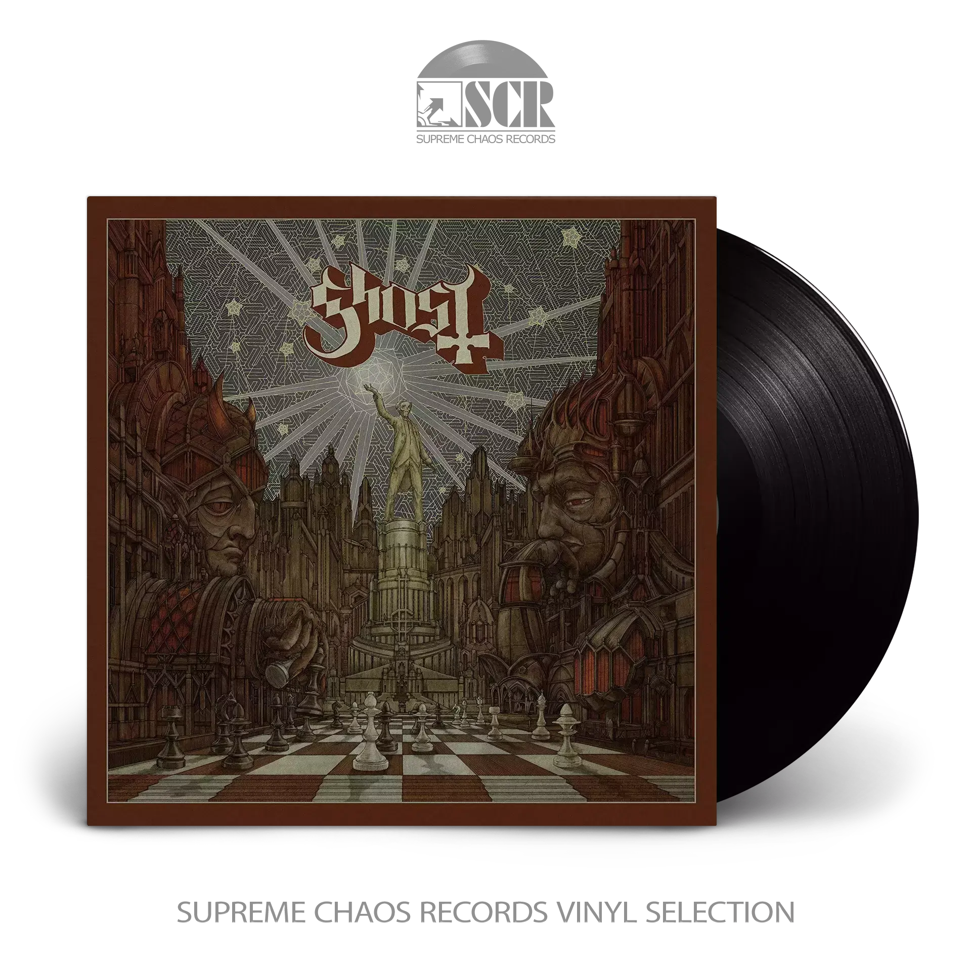 GHOST · Popestar | BLACK LP GHOST · Popestar | BLACK LP (Hard Rock Vinyl)
