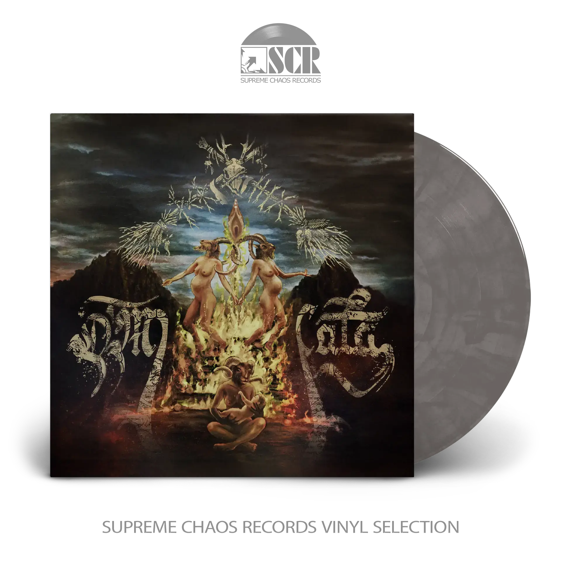 PERCHTA · D'muata | CRYSTAL CLEAR/BLACK MARBLED LP PERCHTA · D'muata | CRYSTAL CLEAR/BLACK MARBLED LP (Folk/Black Metal Vinyl)