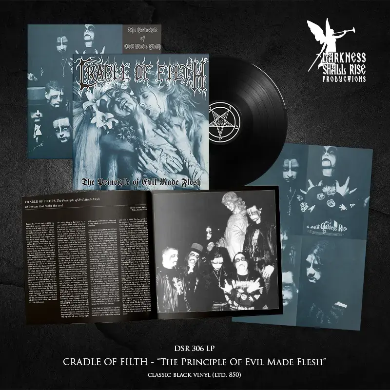 CRADLE OF FILTH - The Principle of Evil Made Flesh · BLACK LP · Bild 2 CRADLE OF FILTH - The Principle of Evil Made Flesh · BLACK LP (Black Metal/Gothic Metal Vinyl) · Bild 2