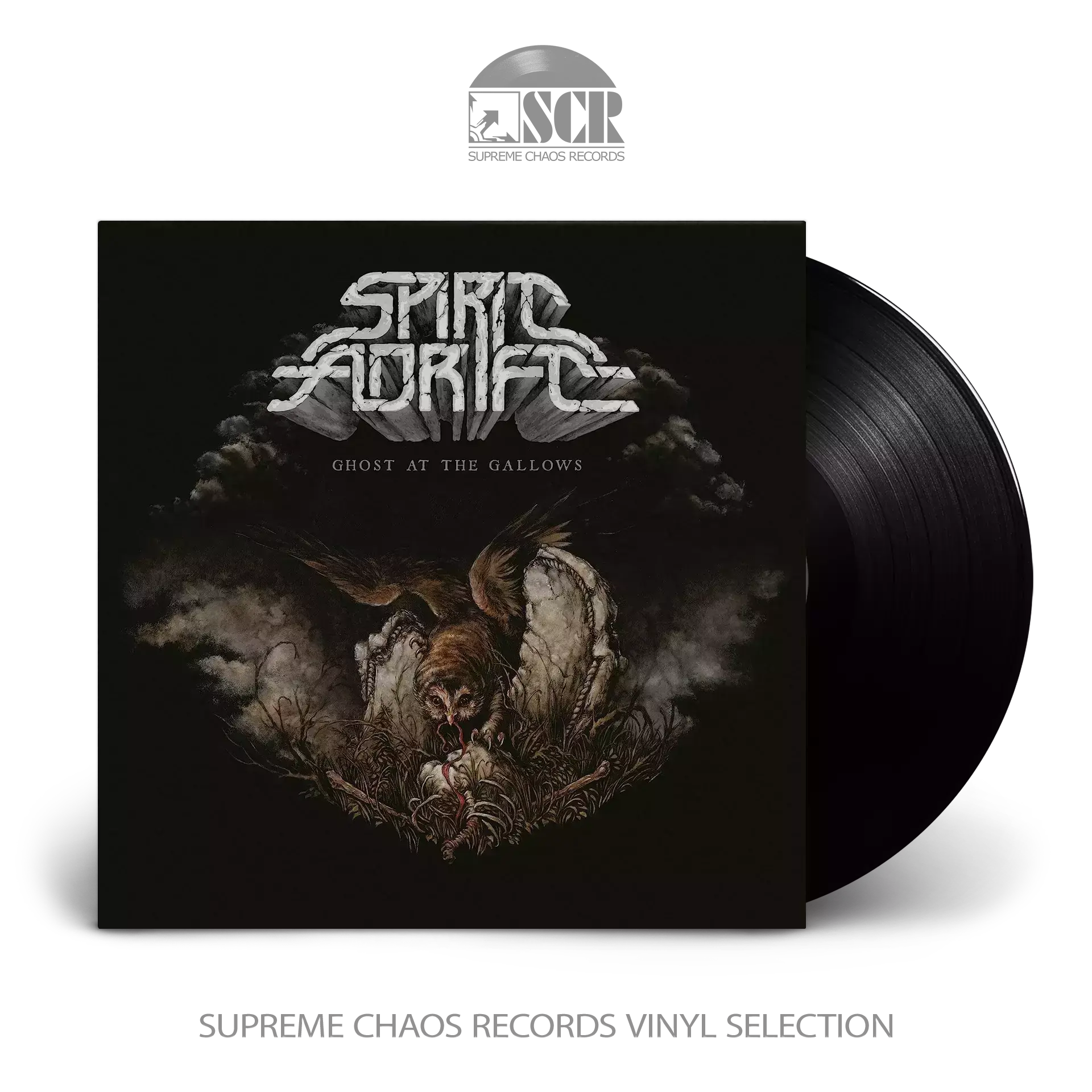 SPIRIT ADRIFT · Ghost At The Gallows | BLACK LP (Doom Metal Vinyl)