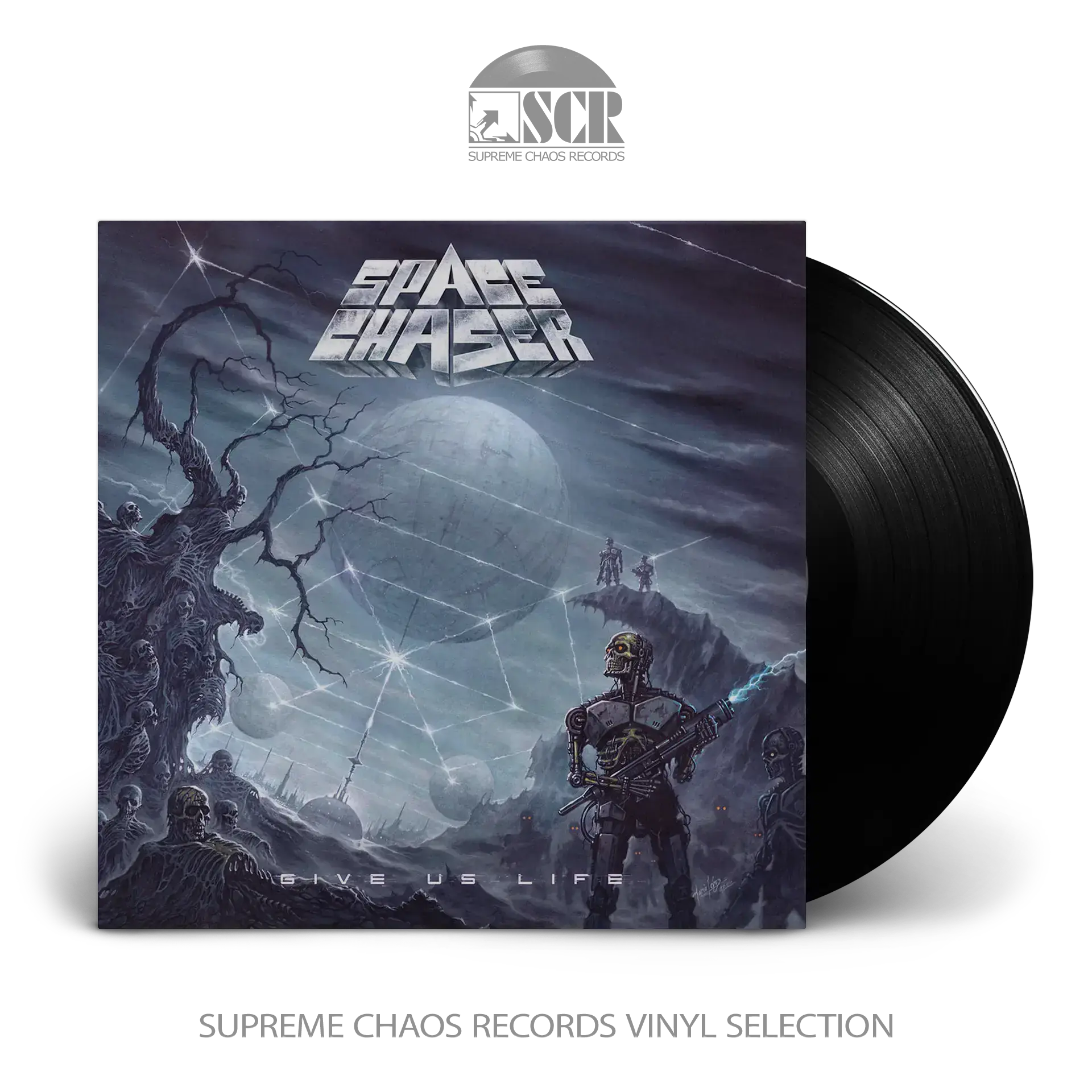 SPACE CHASER - Give Us Life · BLACK LP SPACE CHASER - Give Us Life · BLACK LP (Thrash Metal/Heavy Metal Vinyl)