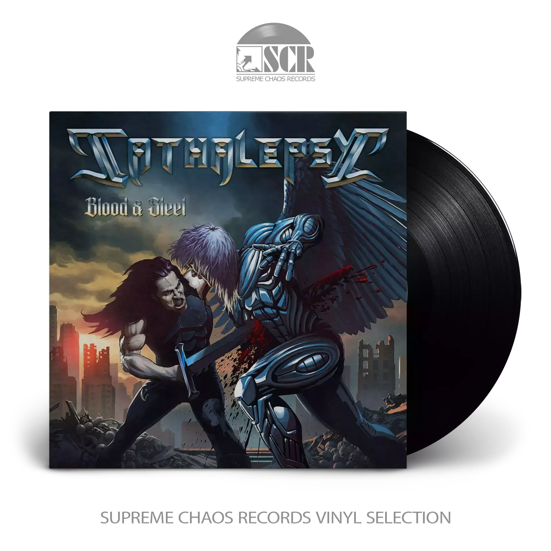 CATHALEPSY · Blood And Steel | BLACK LP CATHALEPSY · Blood And Steel | BLACK LP (Heavy Metal Vinyl)