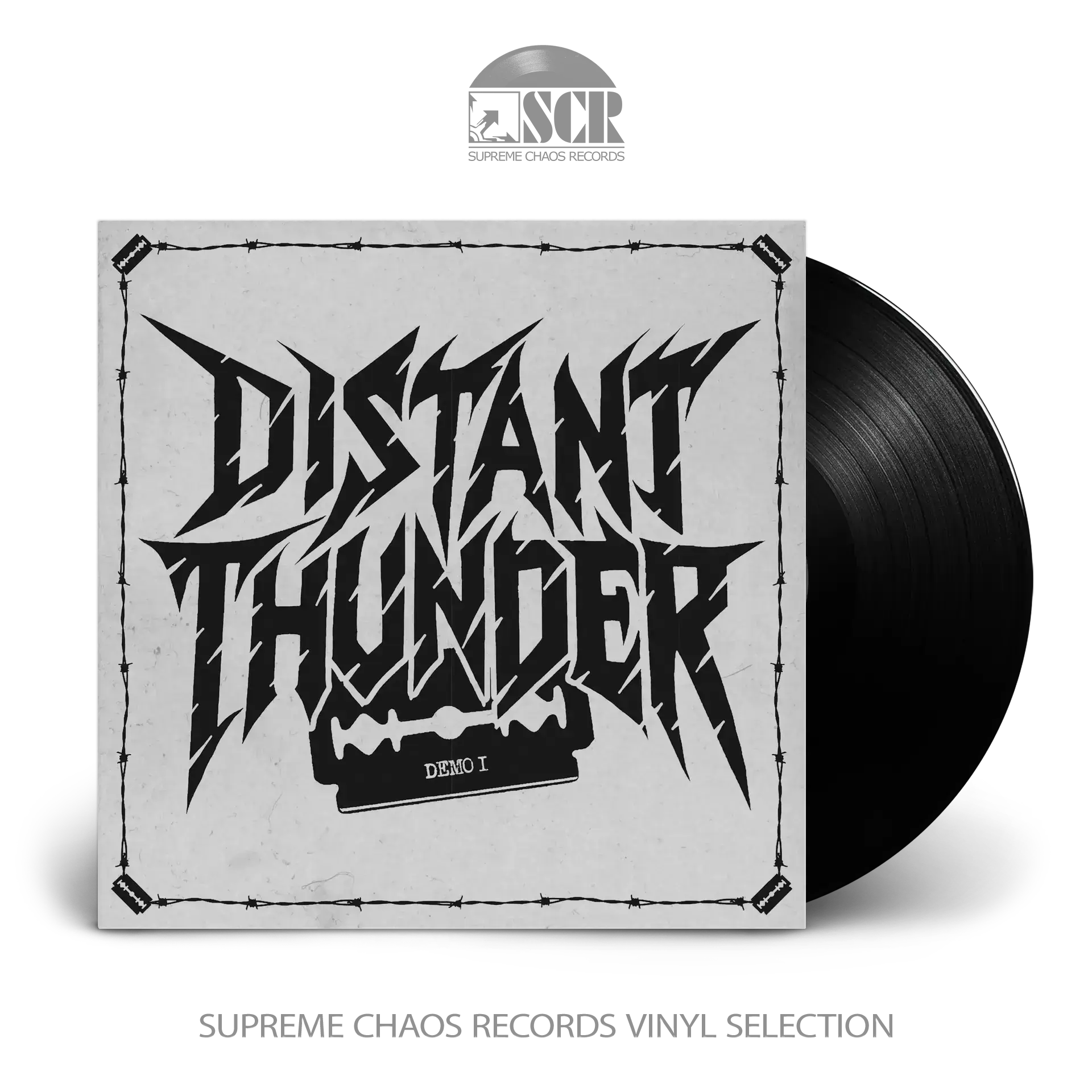 DISTANT THUNDER - Demo I · BLACK LP (Thrash Metal Vinyl)