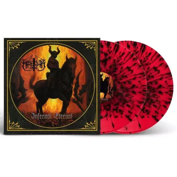 MARDUK - Infernal Eternal · RED/BLACK SPLATTER DLP (Black Metal Vinyl)