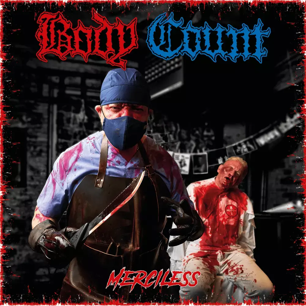 BODY COUNT - Merciless · CLEAR/RED SPLATTER LP · Bild 1 BODY COUNT - Merciless · CLEAR/RED SPLATTER LP (Crossover/Hardcore Vinyl) · Bild 1