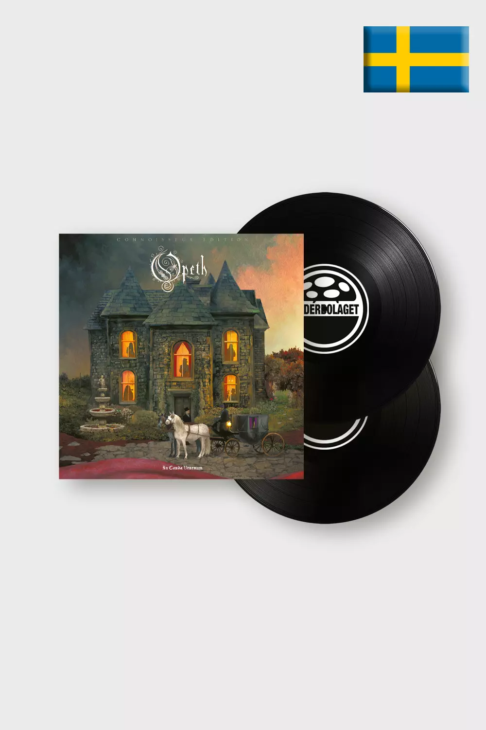 OPETH · In Cauda Venenum Connoisseur Edition (Swedish Version) | BLACK DLP OPETH · In Cauda Venenum Connoisseur Edition (Swedish Version) | BLACK DLP (Progressive Metal Vinyl)