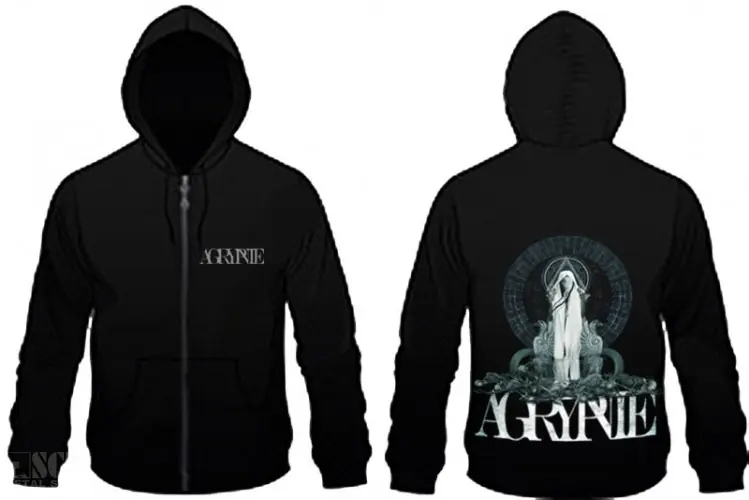 AGRYPNIE - Aetas Cineris Zipper · ZIP-L (Black Metal Clothes)