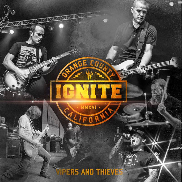 IGNITE - Vipers And Thieves · CLEAR 7" EP · Bild 1 IGNITE - Vipers And Thieves · CLEAR 7" EP (Hardcore Vinyl) · Bild 1