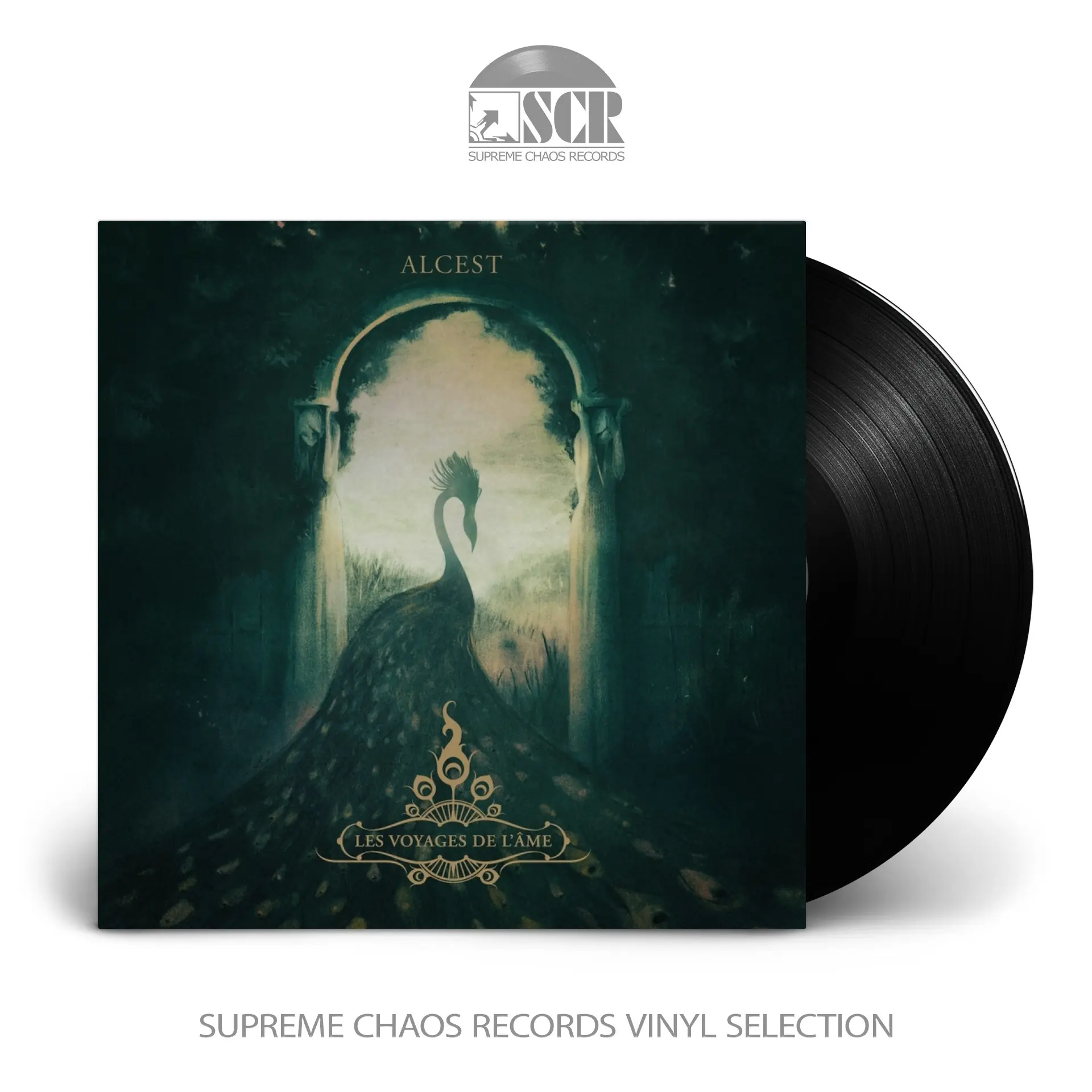 ALCEST - Les Voyages De L'Âme · BLACK LP (Progressive Rock/Black Metal Vinyl)