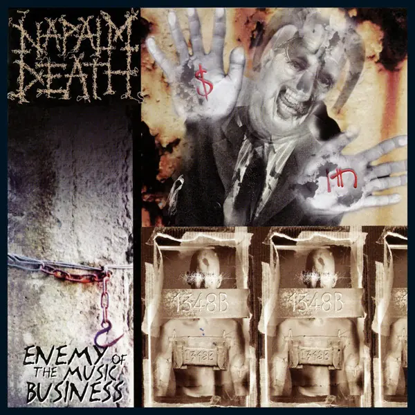 NAPALM DEATH · Enemy Of The Music Business | RED LP (Grindcore Vinyl) · Bild 1