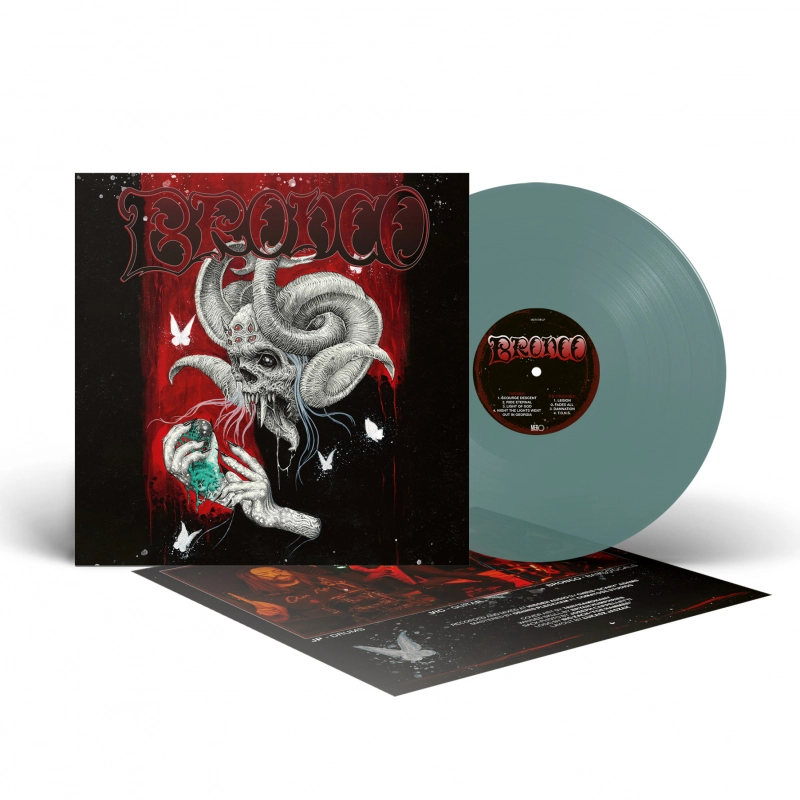BRONCO · Bronco | PETROL GREEN LP (Doom Metal Vinyl)