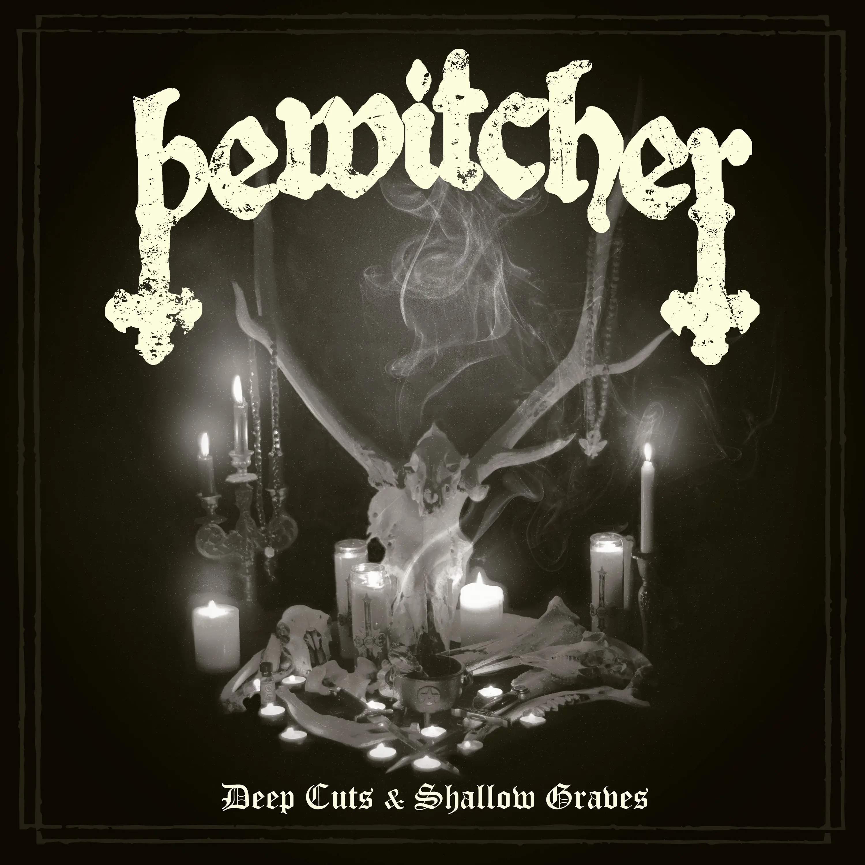 BEWITCHER · Deep Cuts & Shallow Graves | WHITE DLP · Bild 1 BEWITCHER · Deep Cuts & Shallow Graves | WHITE DLP (Heavy Metal Vinyl) · Bild 1