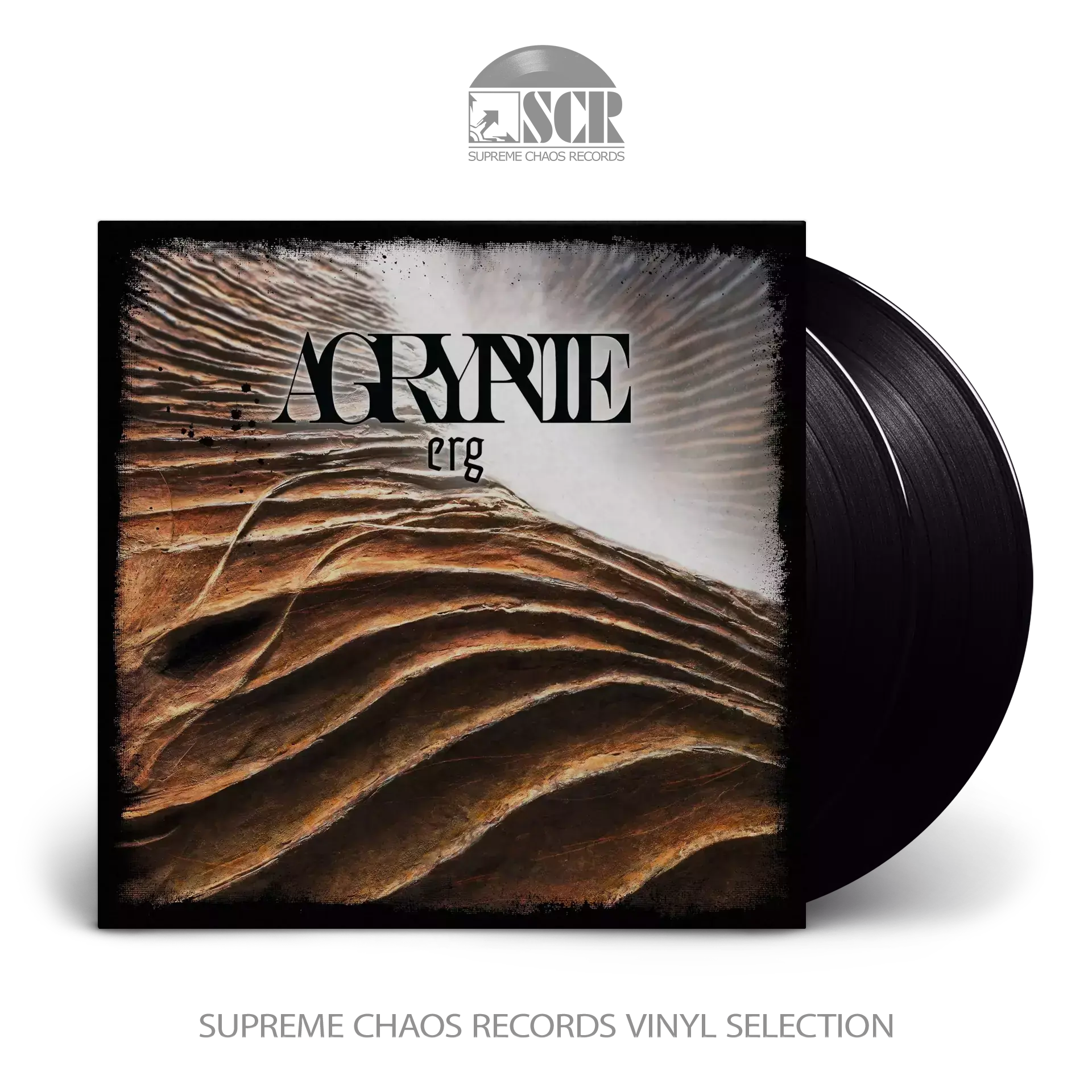 AGRYPNIE · Erg | BLACK DLP AGRYPNIE · Erg | BLACK DLP (Black Metal/Death Metal Vinyl)