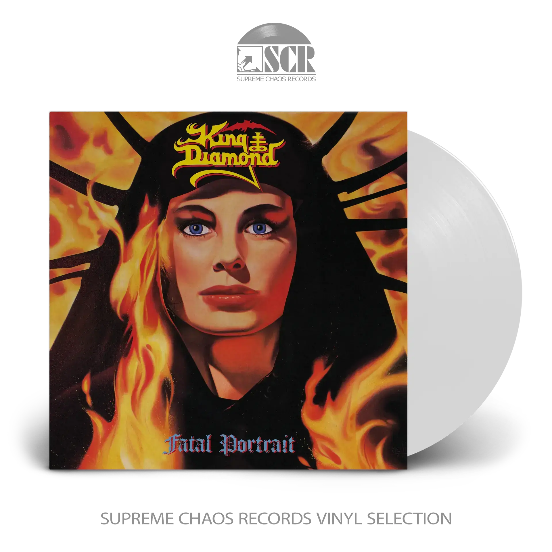 KING DIAMOND · Fatal Portrait | WHITE LP (Heavy Metal Vinyl)