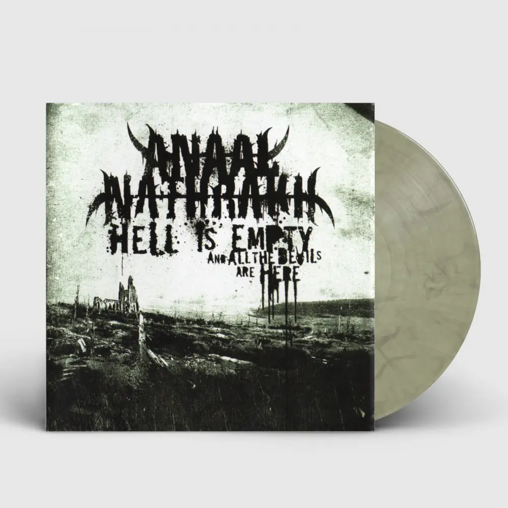 ANAAL NATHRAKH - Hell Is Empty And All The Devils Are Here · IVORY GREY LP ANAAL NATHRAKH - Hell Is Empty And All The Devils Are Here · IVORY GREY LP (Death Metal Vinyl)