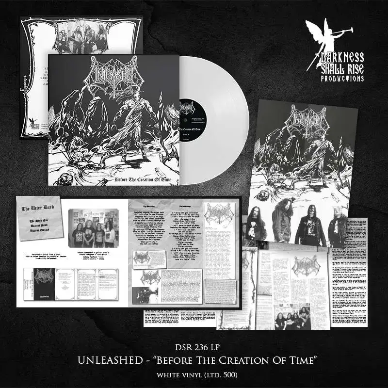 UNLEASHED - Before The Creation Of Time · WHITE LP (Death Metal Vinyl) · Bild 2