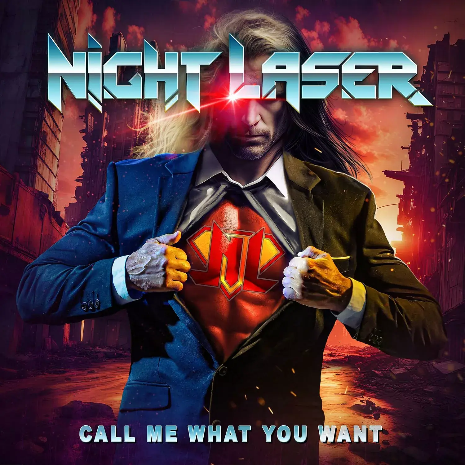 NIGHT LASER · Call Me What You Want | DIGIPAK CD NIGHT LASER · Call Me What You Want | DIGIPAK CD (Hair Metal CDs)