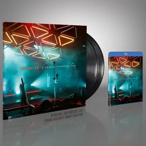 VOYAGER - A Voyage Through Time · BLACK 2LP+BLU-RAY (Progressive Rock/Metal Vinyl)