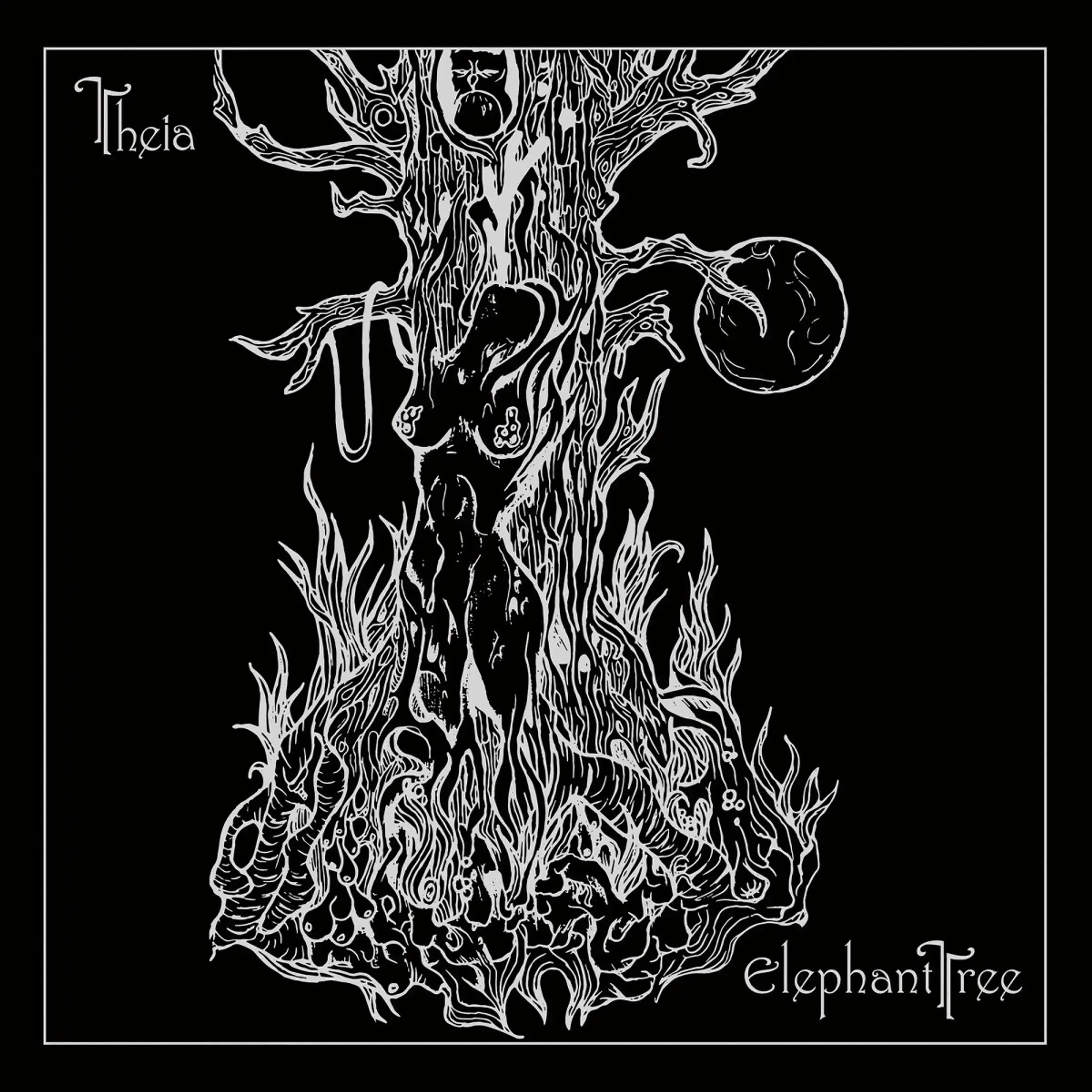 ELEPHANT TREE · Theia (Anniversary Edition) | CLEAR/WHITE/GREEN MARBLED LP (Doom Metal Vinyl) · Bild 1