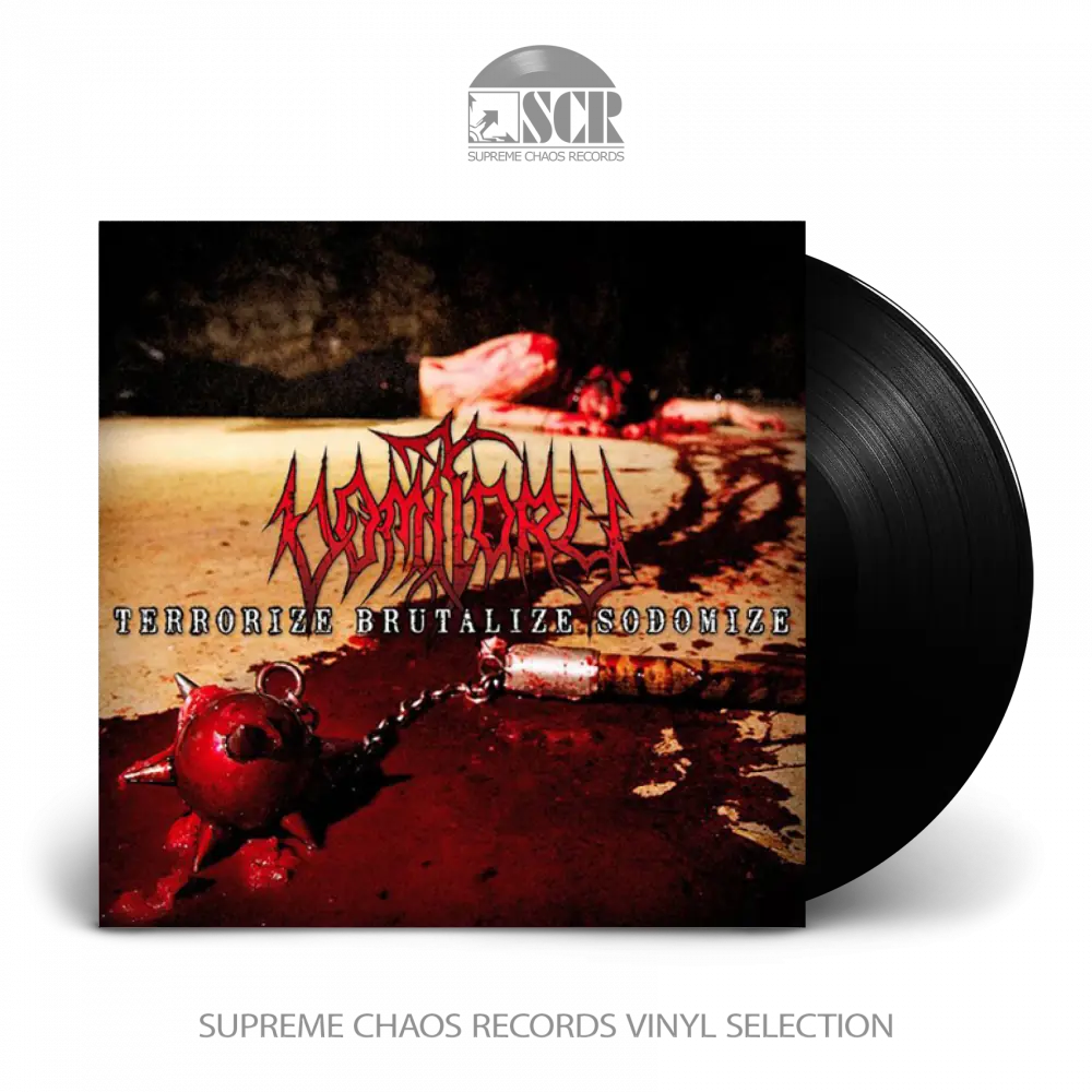 VOMITORY · Terrorize Brutalize Sodomize | BLACK LP VOMITORY · Terrorize Brutalize Sodomize | BLACK LP (Death Metal Vinyl)