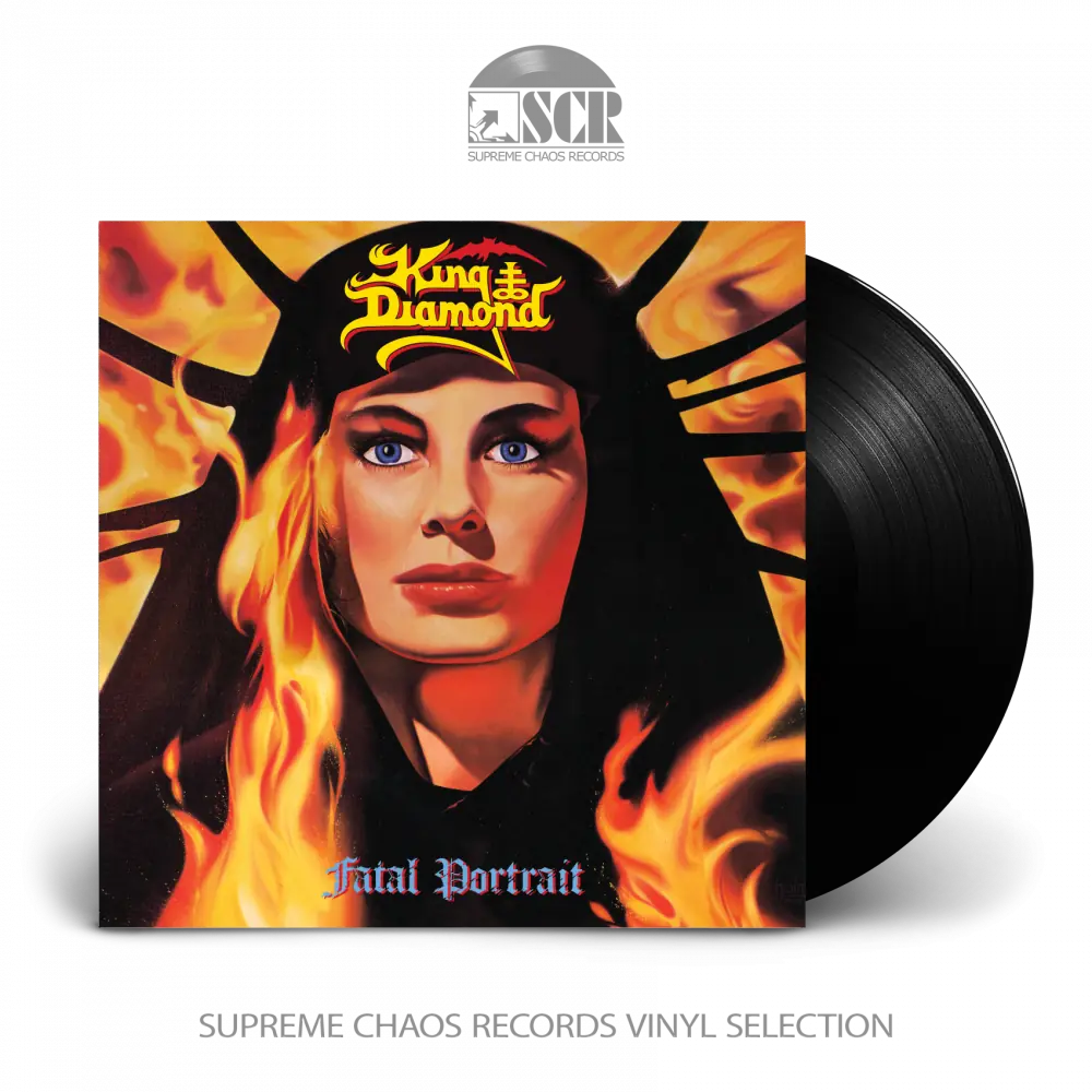 KING DIAMOND - Fatal Portrait · BLACK LP (Heavy Metal Vinyl)