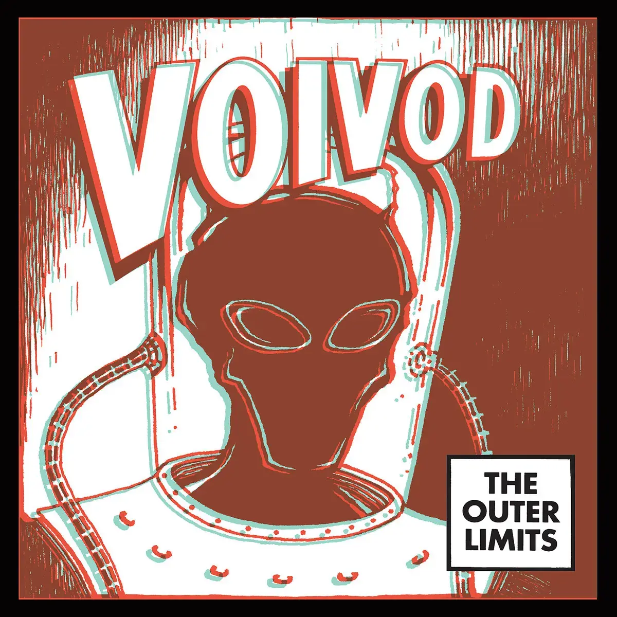 VOIVOD - The Outer Limits · 3D WHITE LP (Progressive Metal Vinyl) · Bild 1