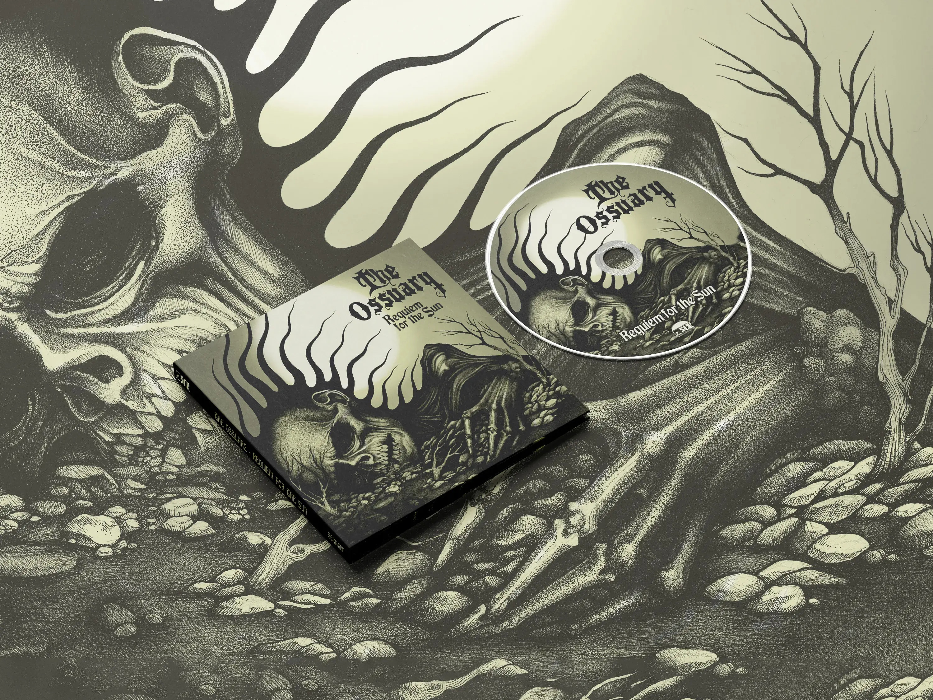 THE OSSUARY - Requiem For The Sun · DIGIPAK CD (Doom Metal/Doom Rock/Occult Rock CDs) · Bild 2