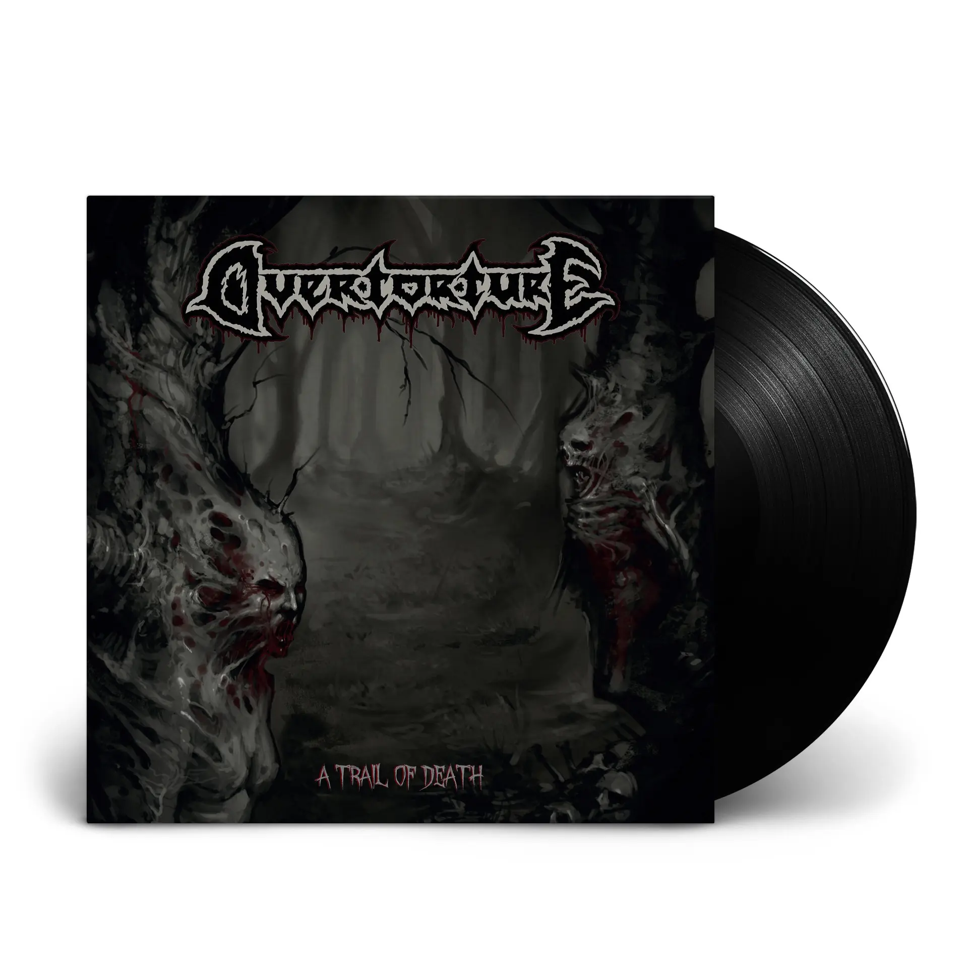 OVERTORTURE - A Trail Of Death · BLACK LP (Death Metal Vinyl)