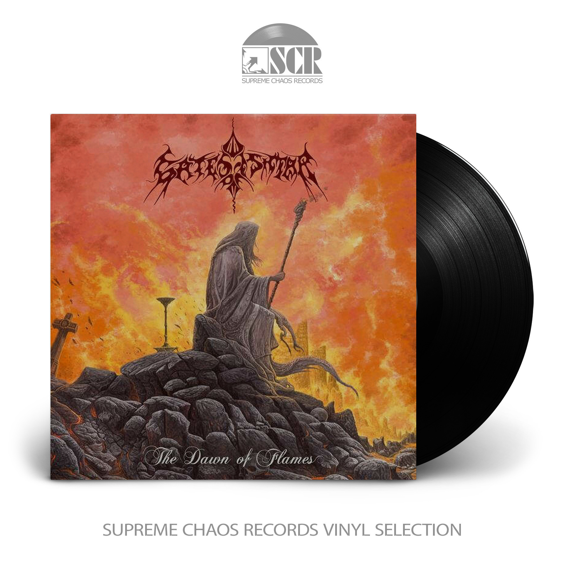 GATES OF ISHTAR - The Dawn Of Flames · BLACK LP GATES OF ISHTAR - The Dawn Of Flames · BLACK LP (Death Metal Vinyl)