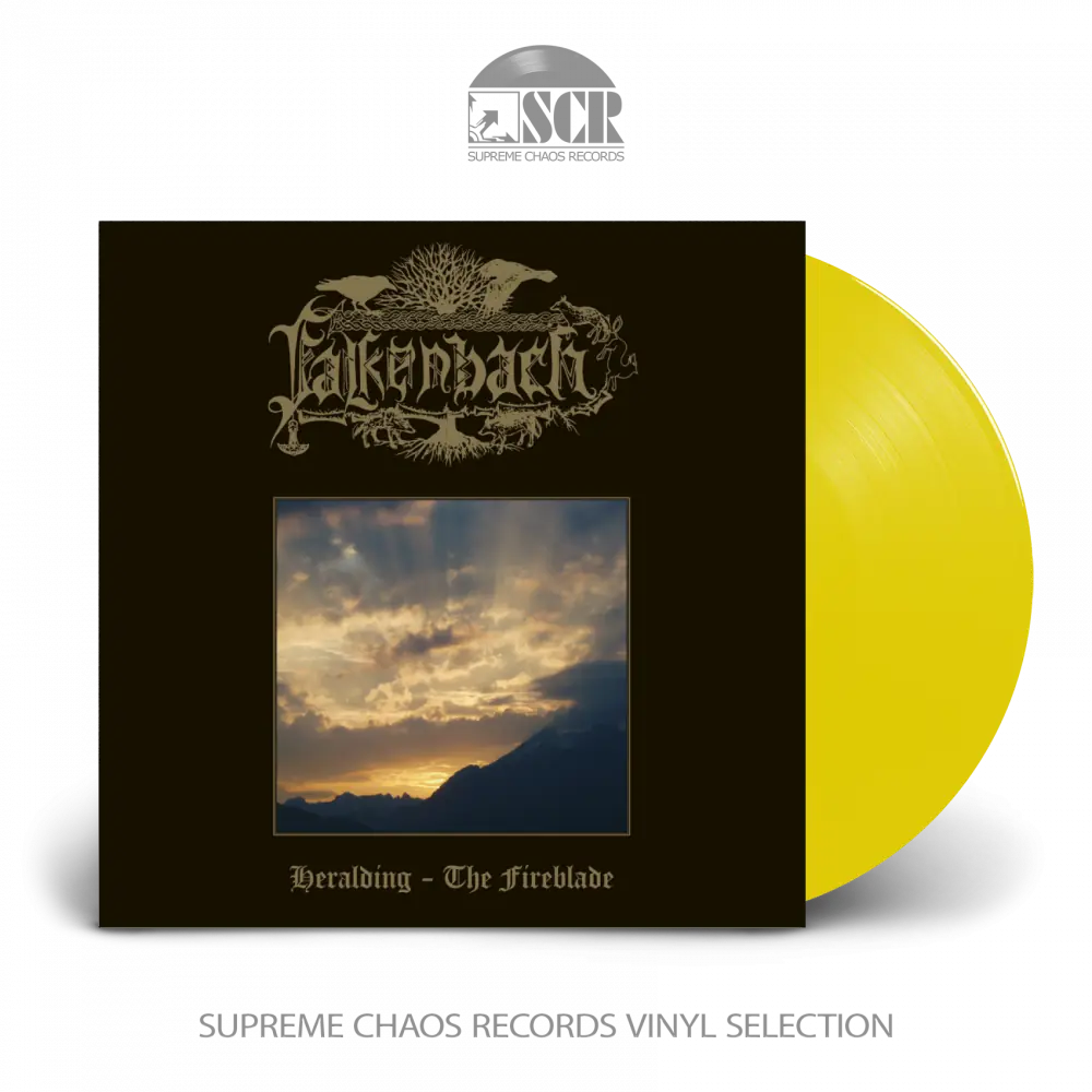 FALKENBACH - Heralding - The Fireblade · YELLOW LP FALKENBACH - Heralding - The Fireblade · YELLOW LP (Black Metal/Folk Vinyl)