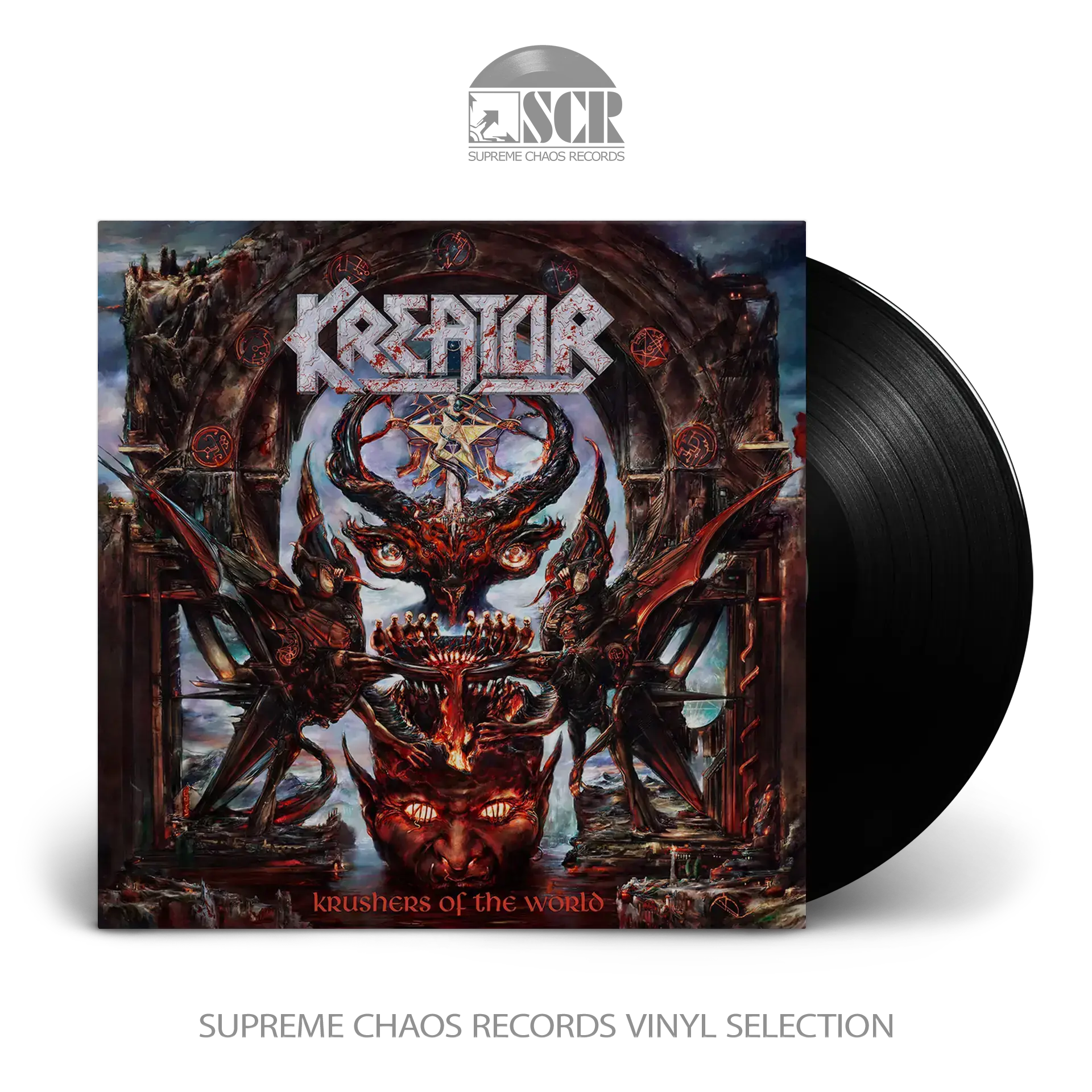 KREATOR - Krushers Of The World · BLACK LP KREATOR - Krushers Of The World · BLACK LP (Thrash Metal Vinyl)
