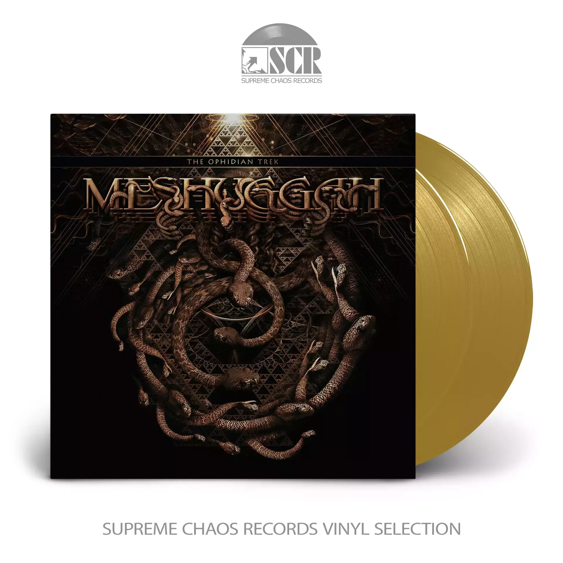 MESHUGGAH · The ophidian trek | GOLD DLP (Progressive Metal Vinyl)