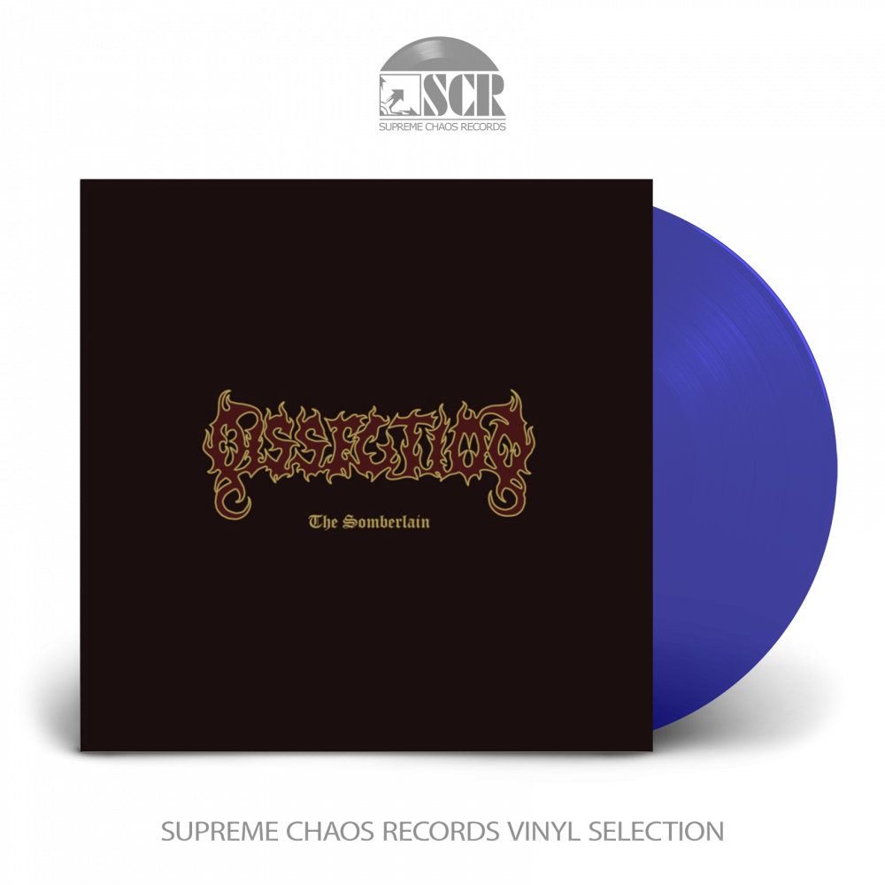 DISSECTION - The Somberlain · BLUE LP (Black Metal Vinyl)
