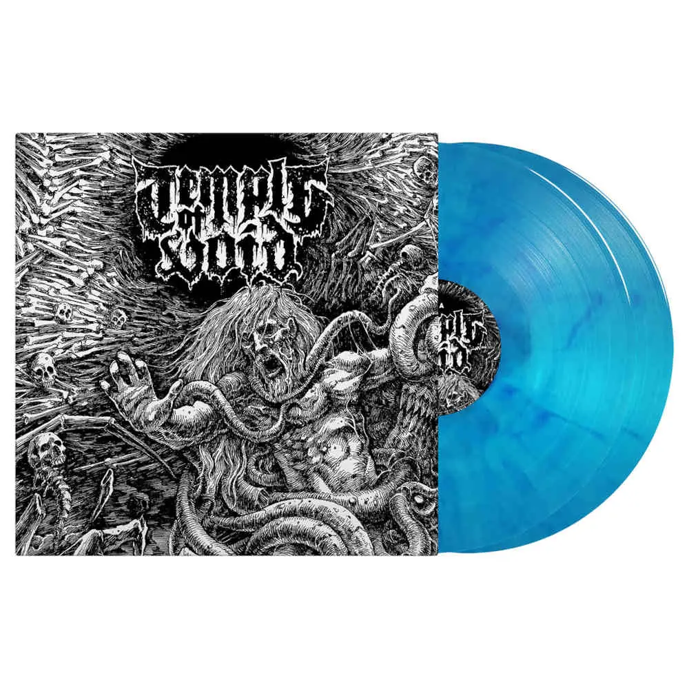 TEMPLE OF VOID - The First Ten Years · CLEAR/BLUE MARBLED DLP TEMPLE OF VOID - The First Ten Years · CLEAR/BLUE MARBLED DLP (Death Metal/Doom Metal Vinyl)