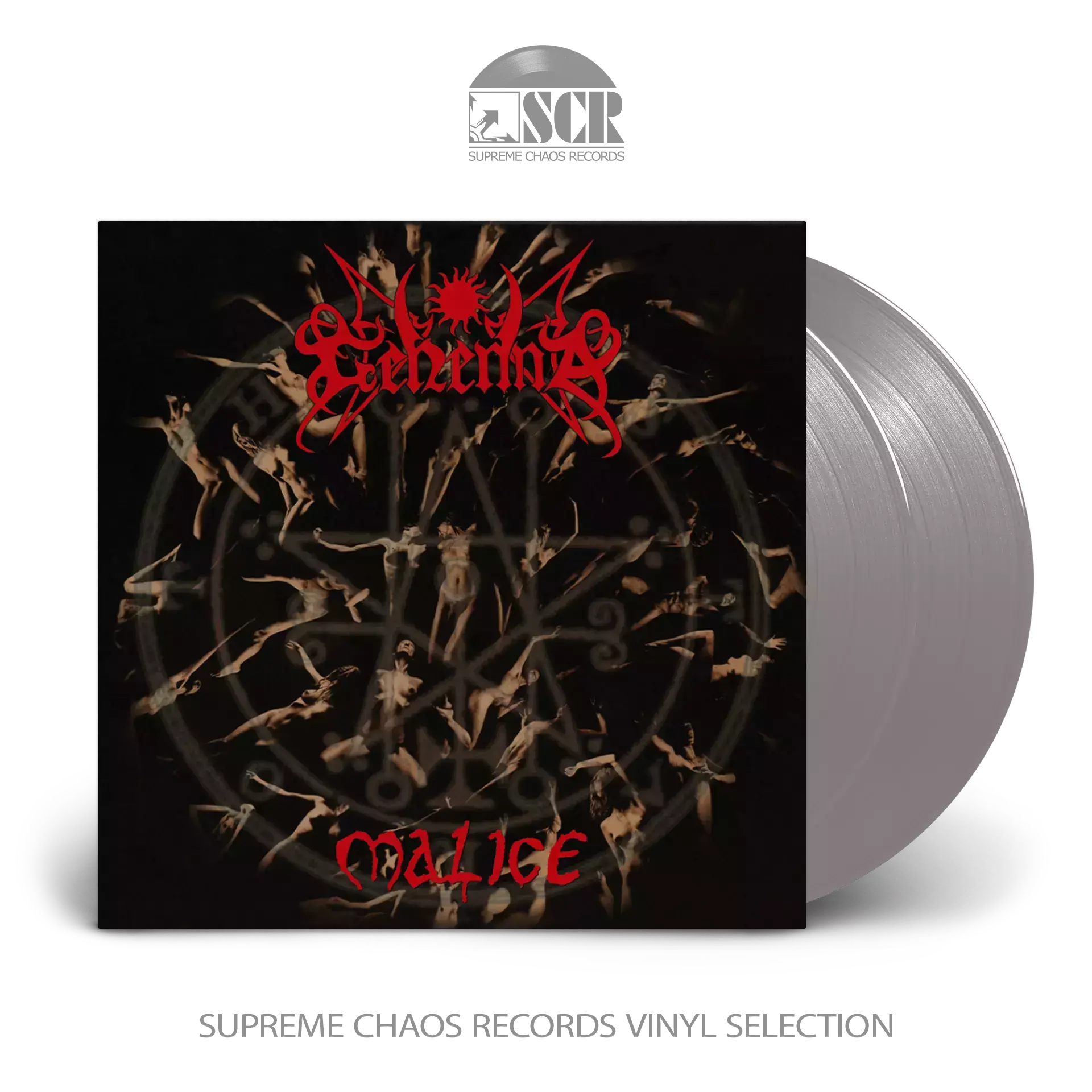 GEHENNA · Malice | SILVER 2LP (Black Metal Vinyl)