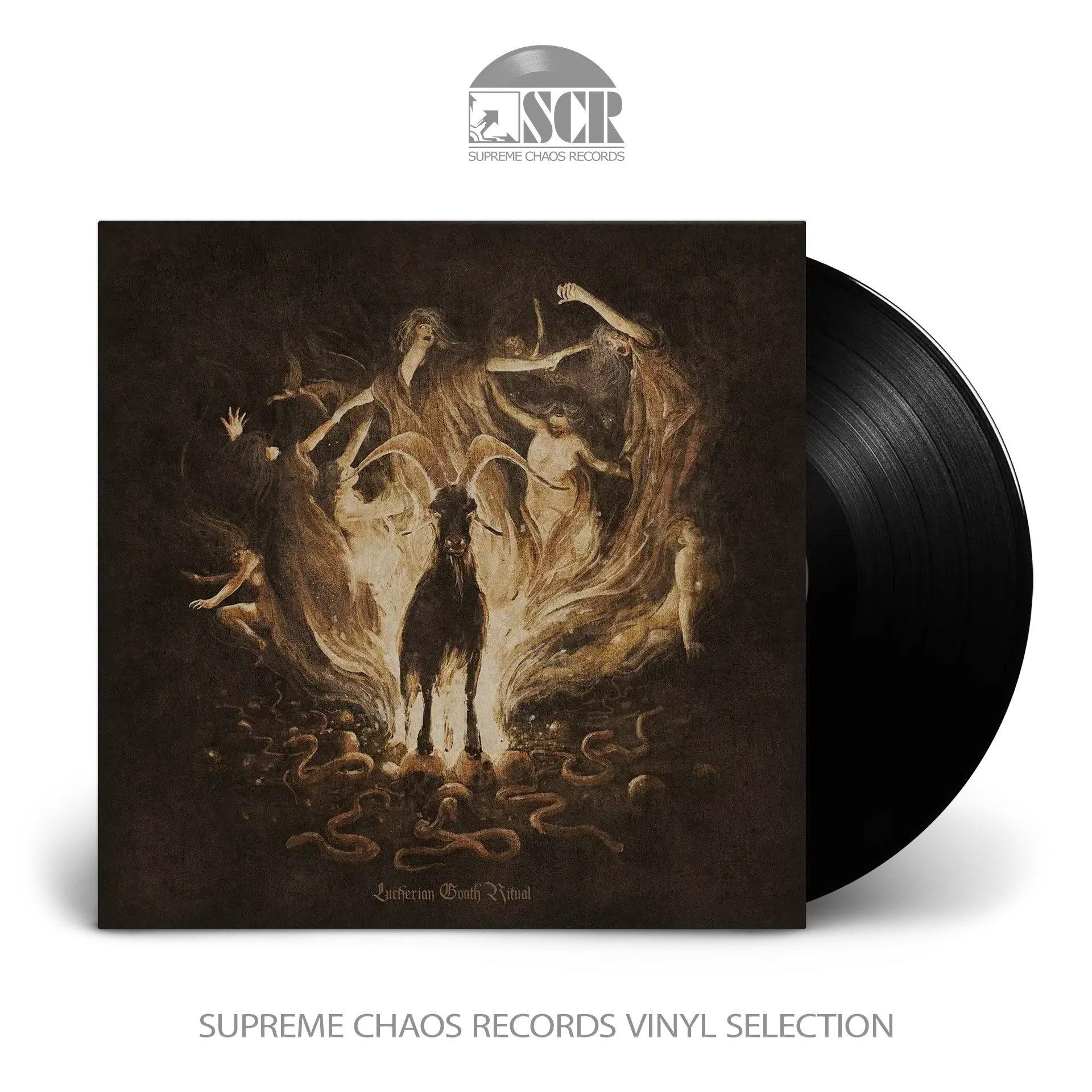 GOATH - Luciferian Goath Ritual · BLACK LP GOATH - Luciferian Goath Ritual · BLACK LP (Black Metal Vinyl)