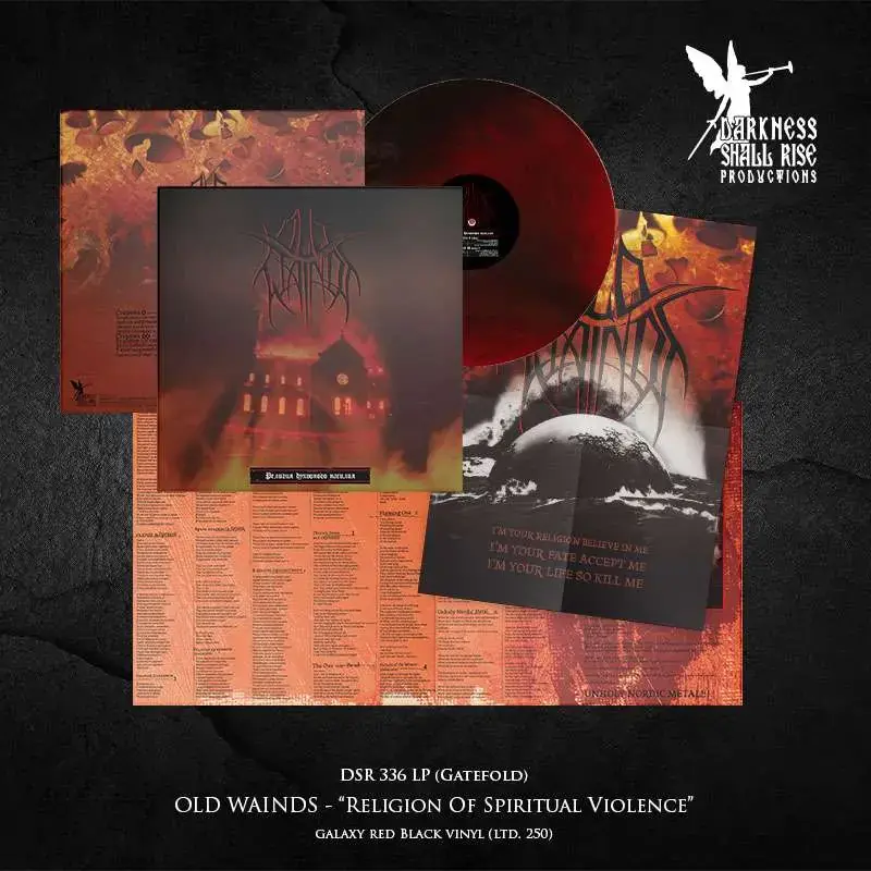 OLD WAINDS · Religion Of Spiritual Violence | RED/BLACK LP · Bild 2 OLD WAINDS · Religion Of Spiritual Violence | RED/BLACK LP (Black Metal Vinyl) · Bild 2