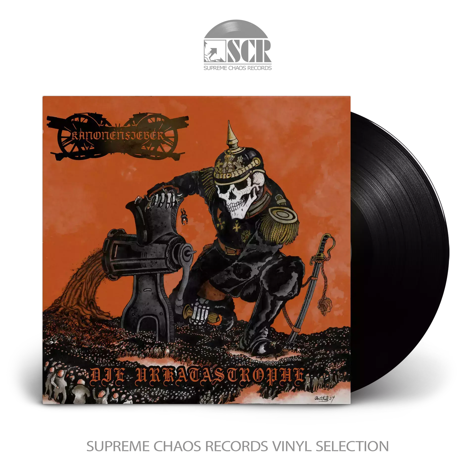 KANONENFIEBER · Die Urkatastrophe | BLACK LP KANONENFIEBER · Die Urkatastrophe | BLACK LP (Black Metal Vinyl)