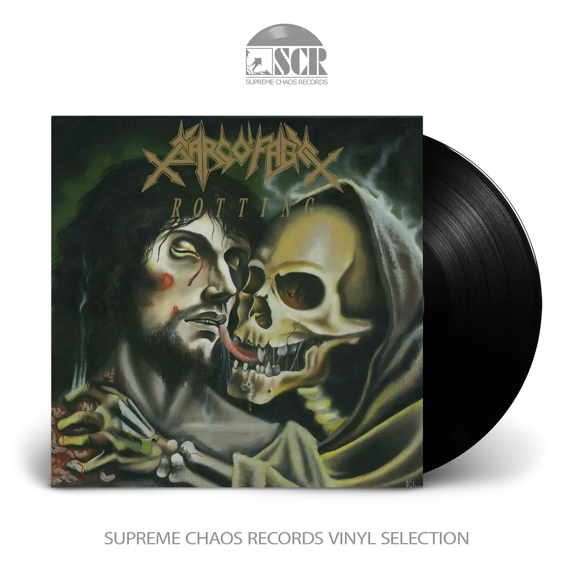 SARCOFAGO · Rotting | BLACK LP (Death Metal/Thrash Metal Vinyl)