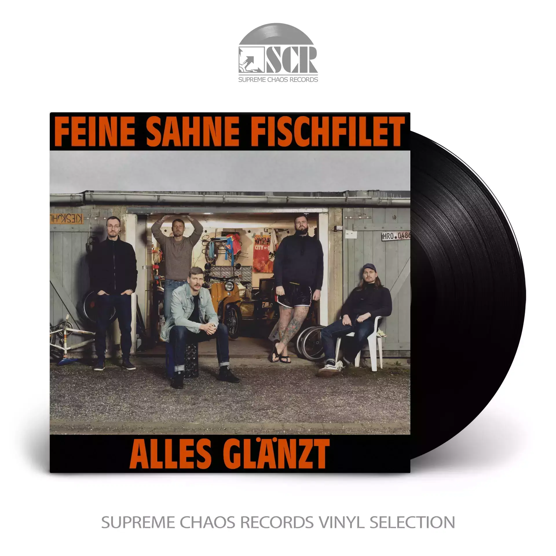 FEINE SAHNE FISCHFILET · Alles glänzt | BLACK LP FEINE SAHNE FISCHFILET · Alles glänzt | BLACK LP (Punk Rock Vinyl)