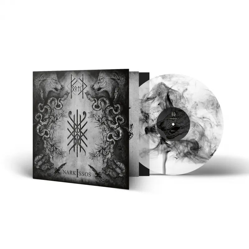 FORTÍÐ - Narkissos · SMOKE MARBLE LP (Black Metal Vinyl)