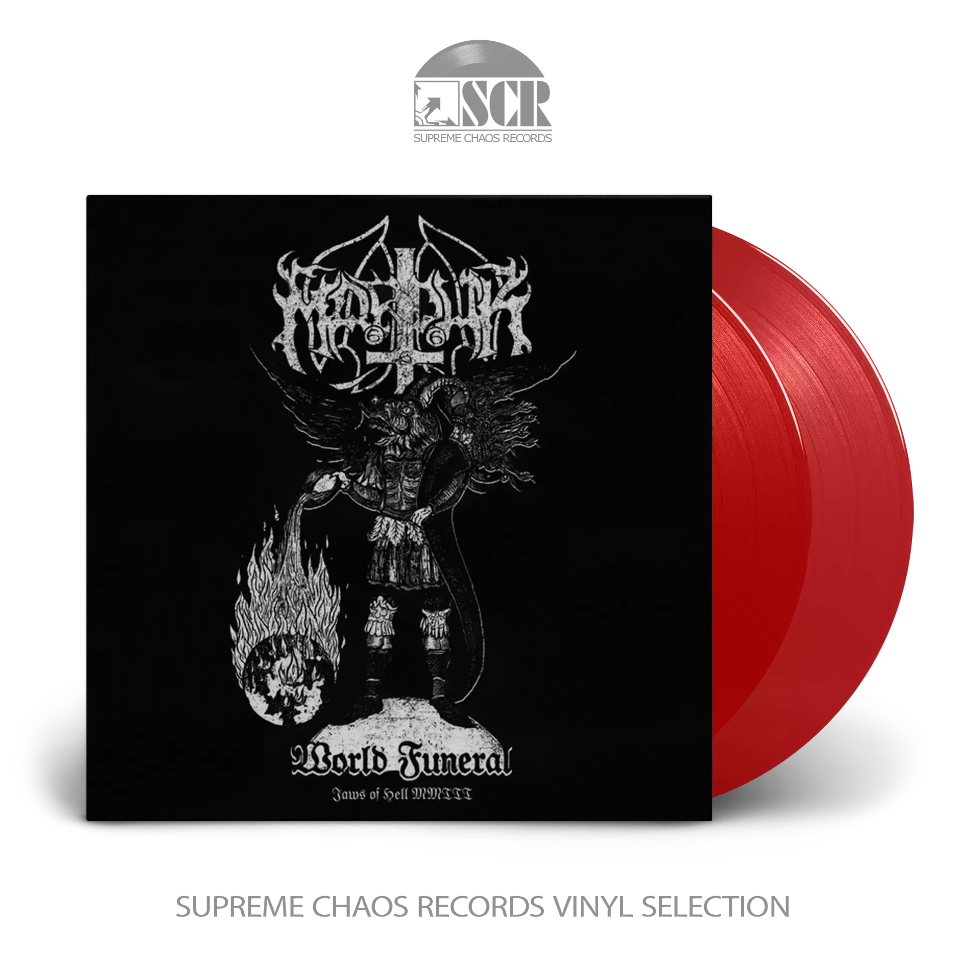 MARDUK - World Funeral – Jaws Of Hell – MMIII · RED 2LP (Black Metal Vinyl)