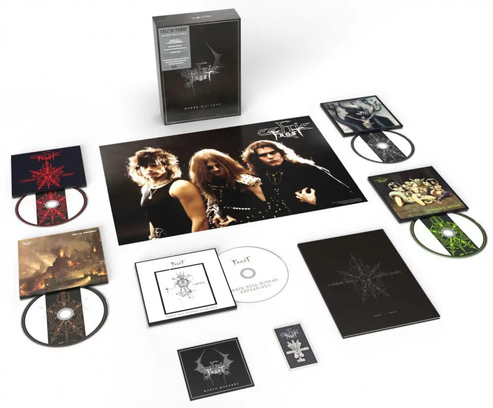 CELTIC FROST · Danse macabre - Discography 1984-1987 | DELUXE 5CD BOX SET CELTIC FROST · Danse macabre - Discography 1984-1987 | DELUXE 5CD BOX SET (Black Metal CDs)