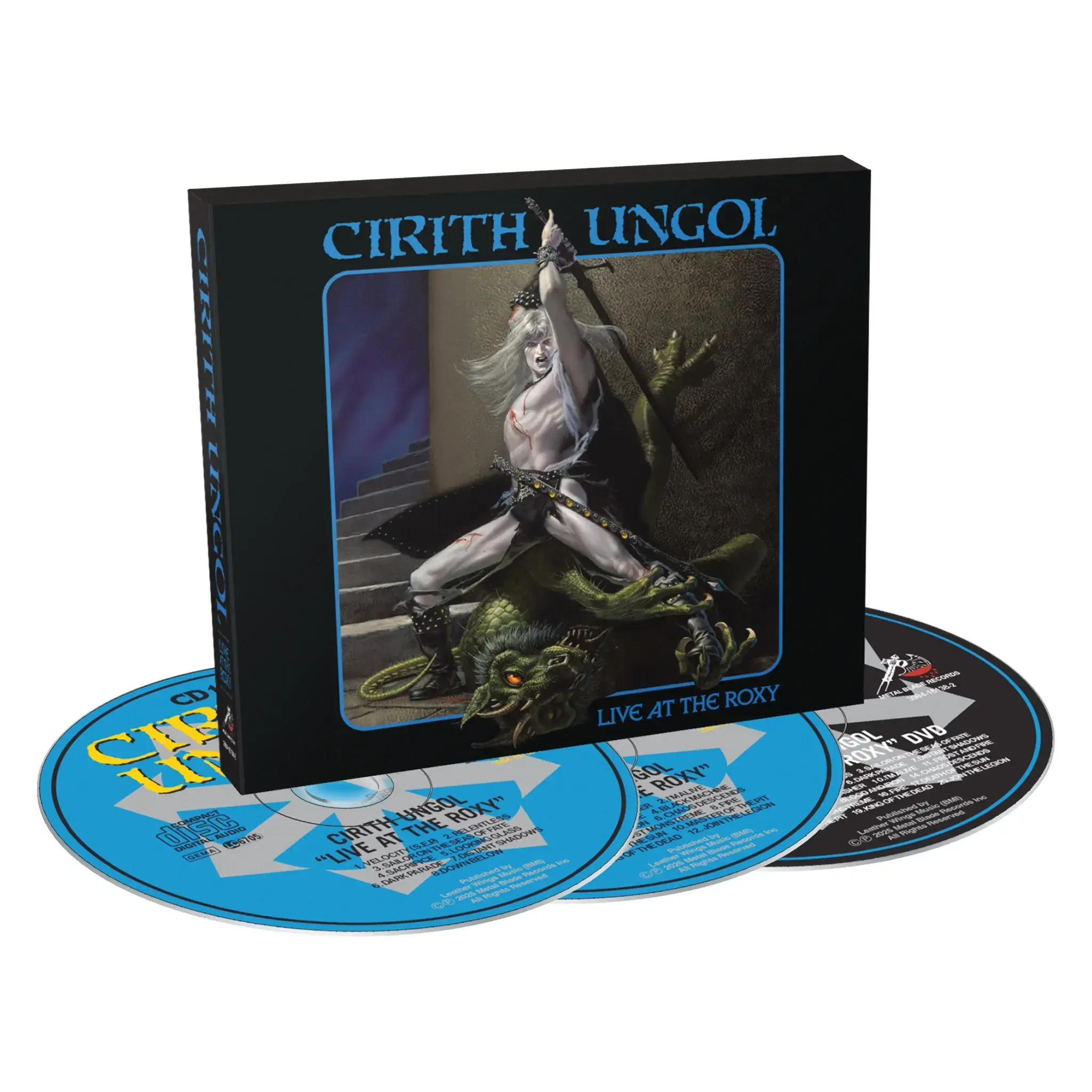 CIRITH UNGOL · Live At The Roxy | 2CD+DVD CIRITH UNGOL · Live At The Roxy | 2CD+DVD (Doom Metal CDs)